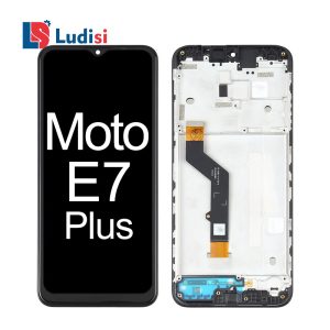 Motorola E7 Plus Screen With Frame